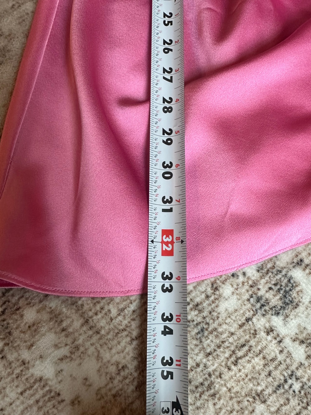 Gianni Bini Peyton Size 10 Pink Satin Halter Neck Ruched Mini Sheath Dress NWT - Picture 8 of 8